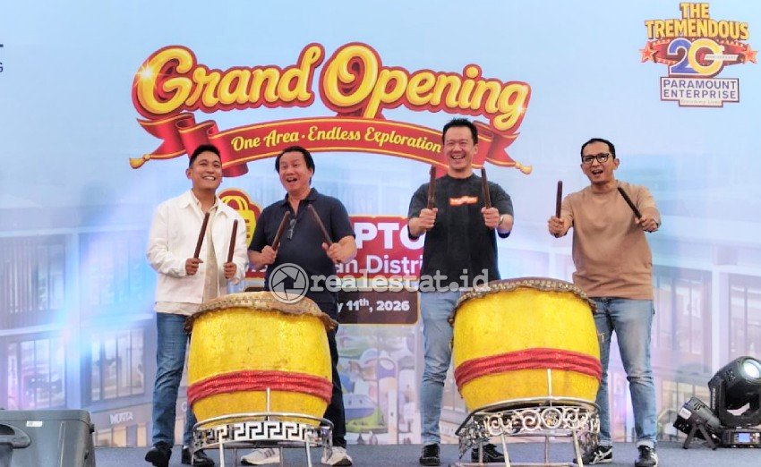 grand opening se-hampton paramount gading serpong realestat.id dok