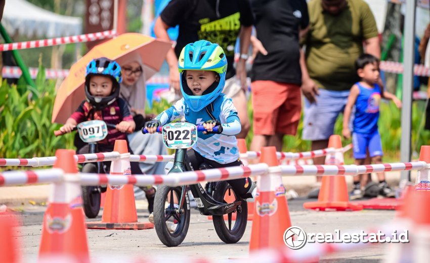 metland cikarang rekor muri gradrace pushbike anak realestat.id dok (1)