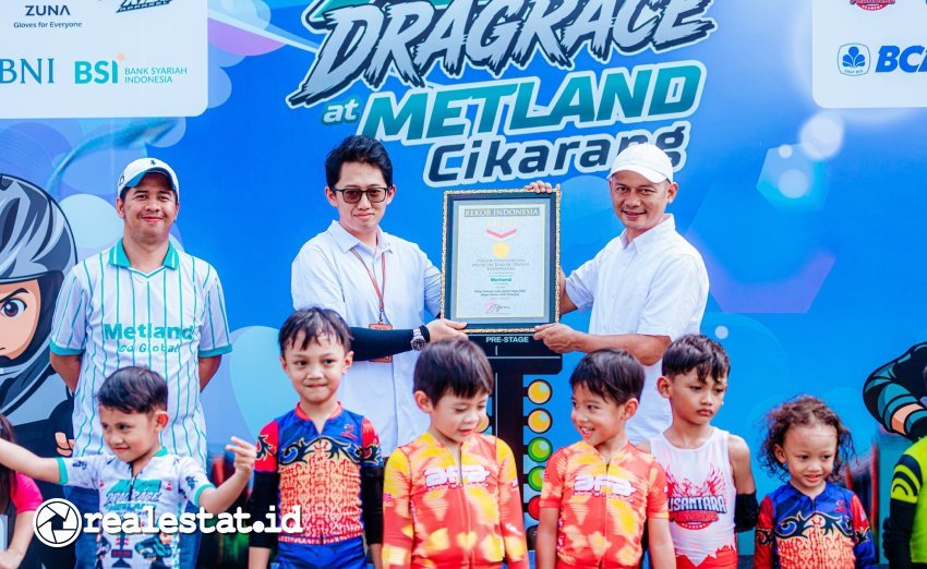 metland cikarang rekor muri gradrace pushbike anak realestat.id dok