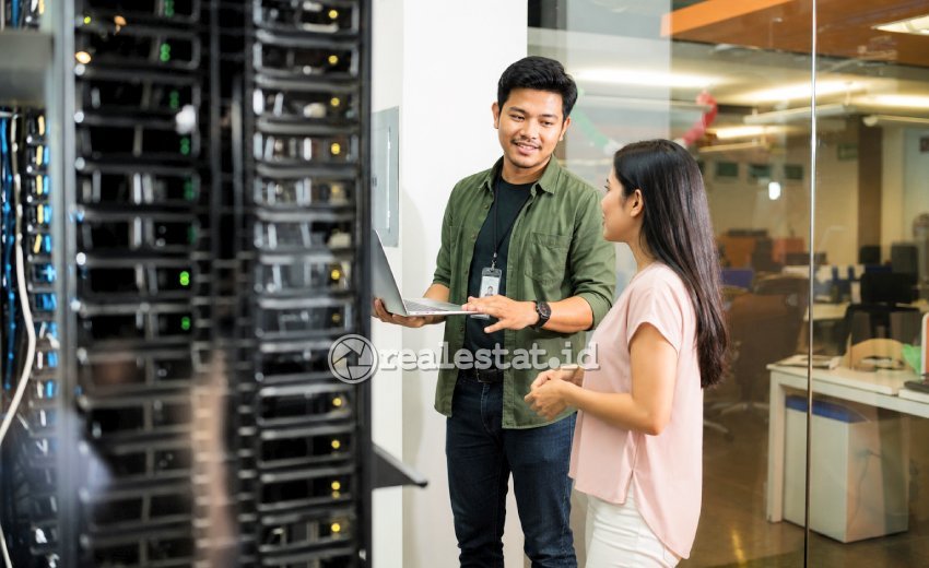 ruang server kantor sesuai standar it realestat.id dok