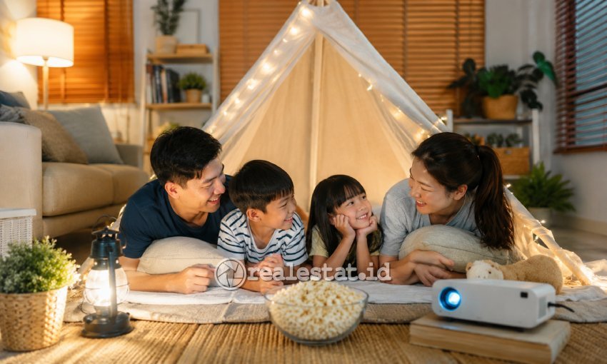 staycation di rumah saat liburan sekolah realestat.id dok