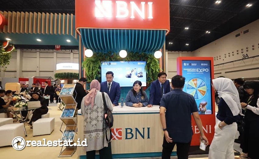 Booth Bank BNI Danantara Housing Expo 2026 realestat.id dok