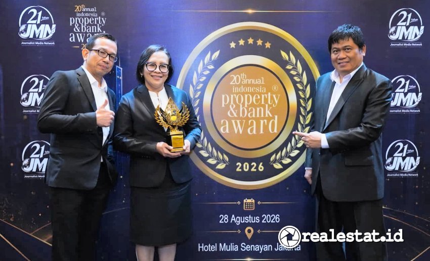 Paramount Petals Land Property Bank Award IPBA 2026 realestat.id dok