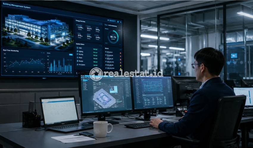 Platform building management system (BMS) Schneider Electric membantu pengelola untuk mengelola energi bangunan menjadi lebih efisien-RealEstat.id