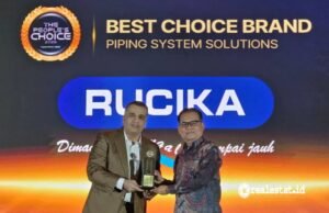 RUCIKA Raih Best Choice Brand 2026 untuk Sistem Perpipaan-RealEstat.id