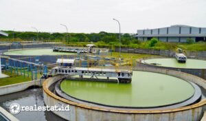 Water Treatment Plant GIIC Kota Deltamas Daur Ulang Air realestat.id dok