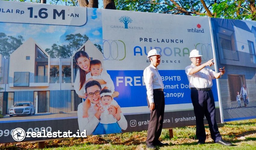 aurora residence graha natura surabaya barat intiland realestat.id dok