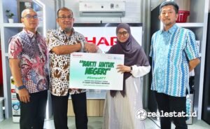 Bantuan Sharp Indonesia Gempa NTT realestat.id dok