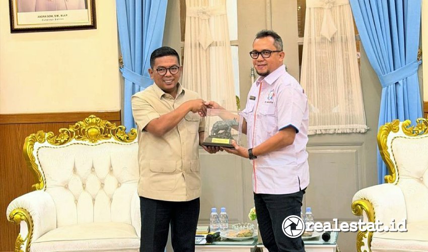 Gubernur Andra Soni Anto Distanto DPD Apersi Banten realestat.id dok