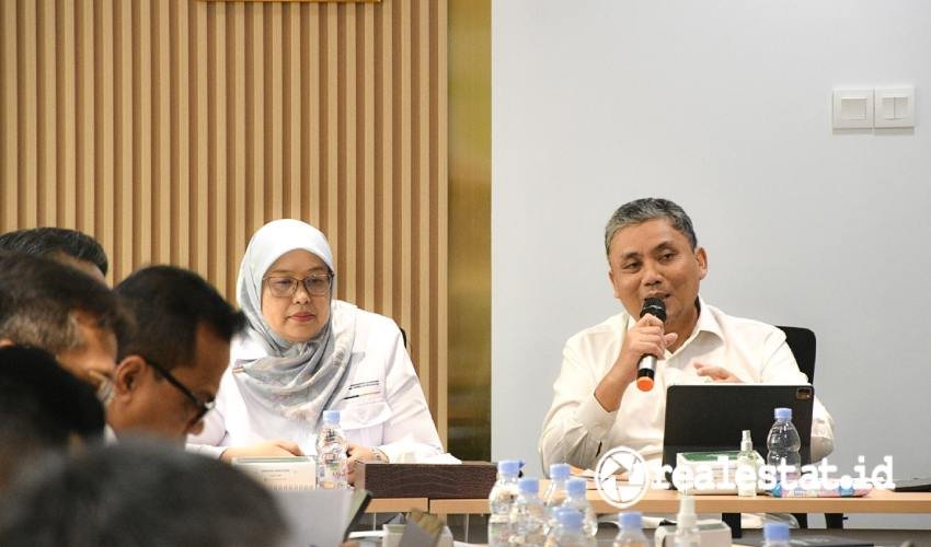 Komisioner BP Tapera Heru Pudyo Nugroho menerangkan progres realisasi FLPP 2026-RealEstat.id