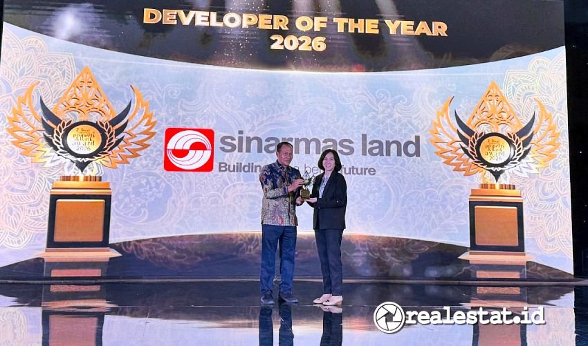 Sinar Mas Land Indonesia Property&Bank Award IPBA 2026 realestat.id dok