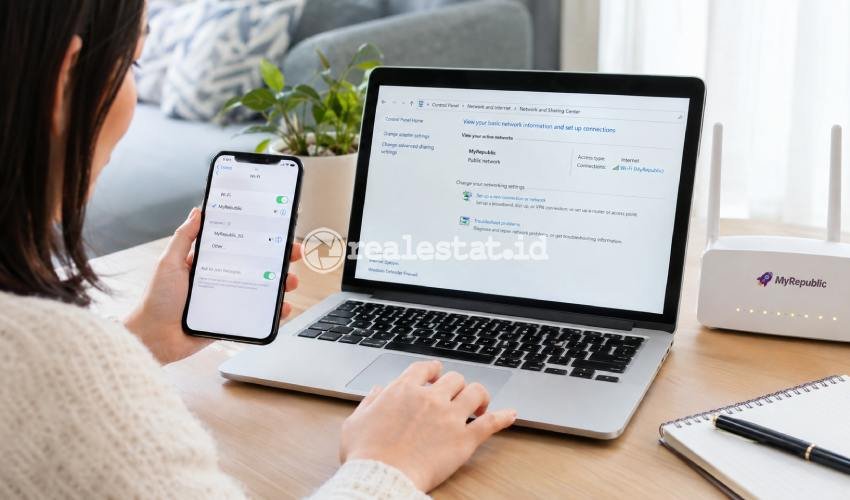 lupa password WiFi MyRepublic-RealEstat.id