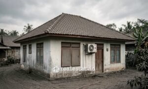 rumah ac sharp hujan abu vulkanik realestat.id dok