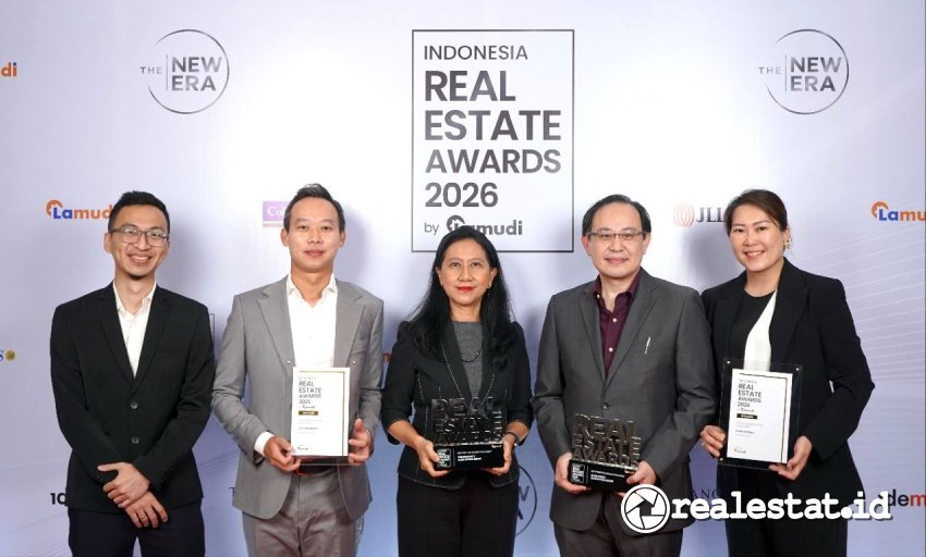 Alam Sutera Group Penghargaan Indonesia Real Estate Awards 2026 by Lamudi realestat.id dok