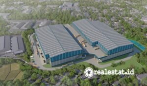 Gedung MMP Cibinong Logistik Hub yang merupakan salah satu portofolio Astra Property-RealEstat.id
