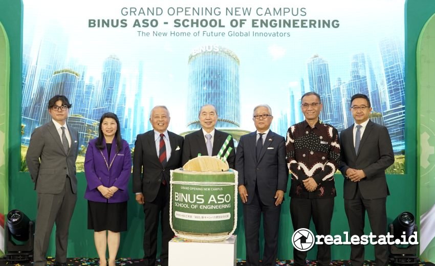 Grand Opening Kampus BINUS Aso KEK ETKI Banten BSD City realestat.id dok