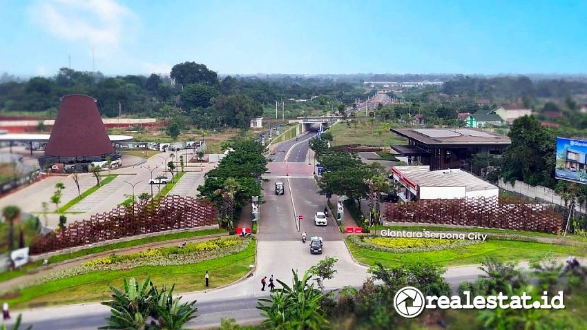 Kawasan Perumahan Giantara Serpong City realestat.id dok