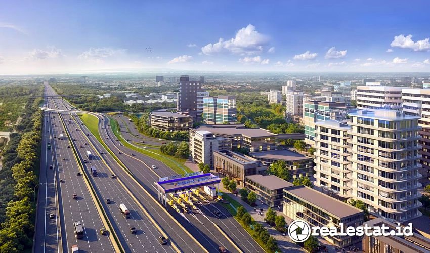 Township Kota Mandiri Paramount Petals Land realestat.id dok hunian