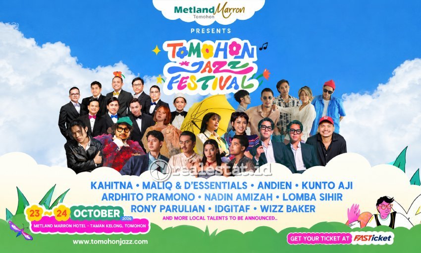 metland marron hotel tomohon jazz festival 2026 realestat.id dok