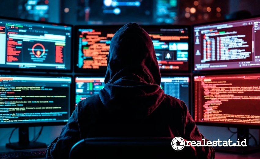 serangan keamanan siber perusahaan IT realestat.id dok