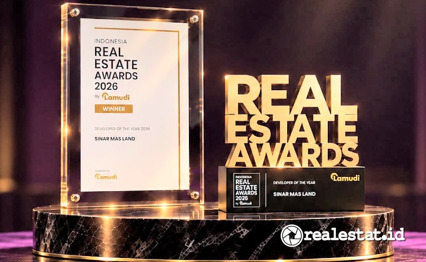 sinar mas land indonesia real estate awards 2026 by lamudi realestat.id dok