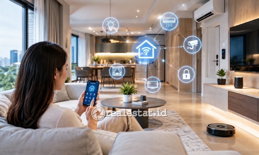 smart home ai artificial intelligence properti realestat.id dok